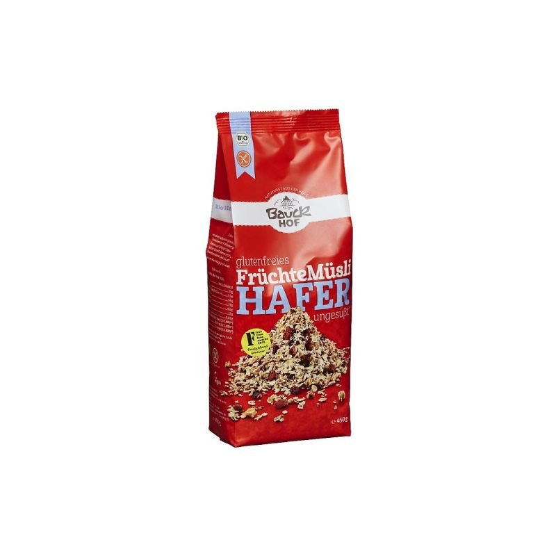 2595-6-3.jpg Bauckhof ekološki, bezglutenski voćni muesli 325 g - Slika 1