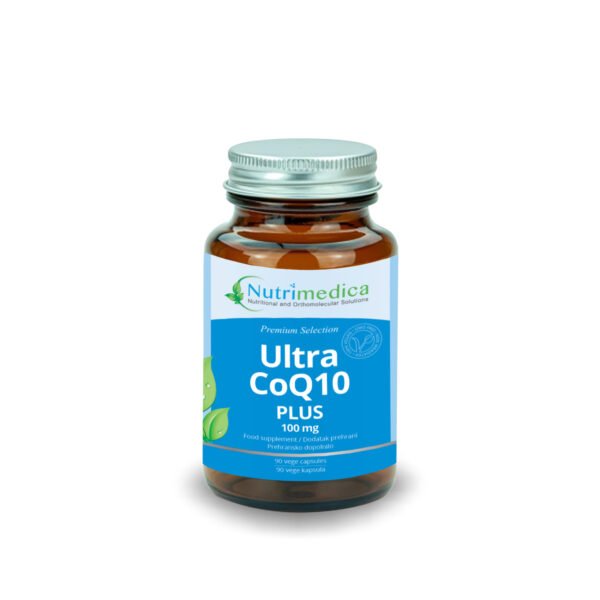 Ultra CoQ10 plus 100 mg Nutrimedica, 90 kapsula