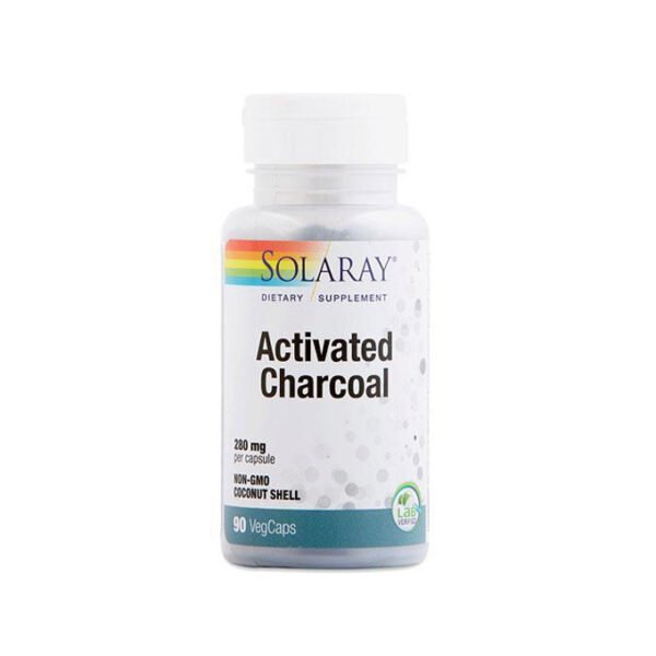 Activated Charcoal Solaray 90 kapsula