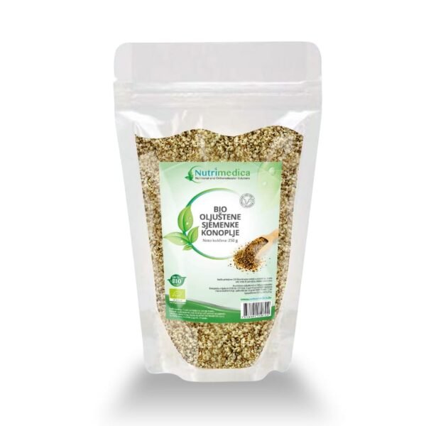 Sjemenke konoplje oljuštene BIO 250g