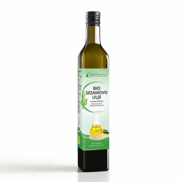Bio sezamovo ulje hl.prešano 500ml
