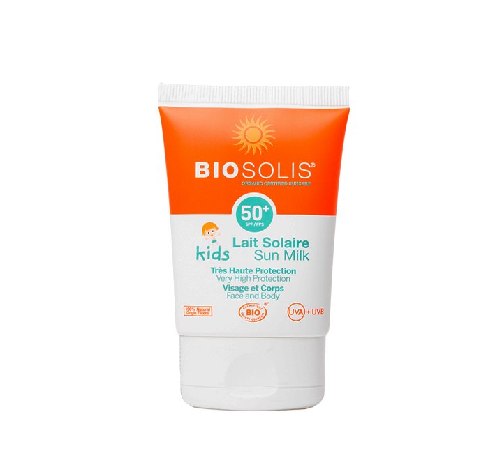 biosolis_50_spf_50_ml-3.jpg Mlijeko za sunčanje DJECA SPF 50 lice/tijelo 50ml, bio - Slika 1