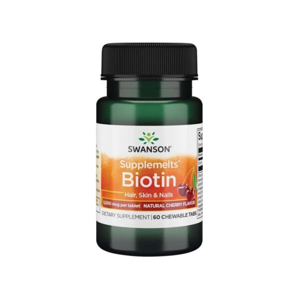 Biotin Swanson 5mg 60 pastila