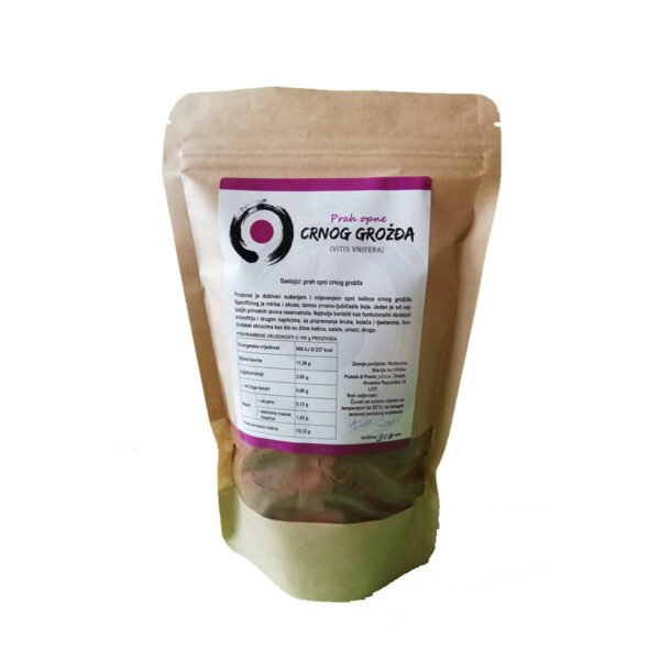 Prah opne crnog grožđa 250g