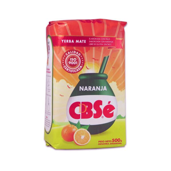 Mate čaj CBS s narančom, 500g