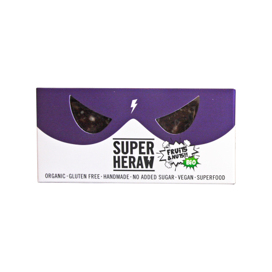 fruits_lhmktvy6da-3.png Energetska pločica Fruits & Nuts BIO Superheraw 45g - Slika 1