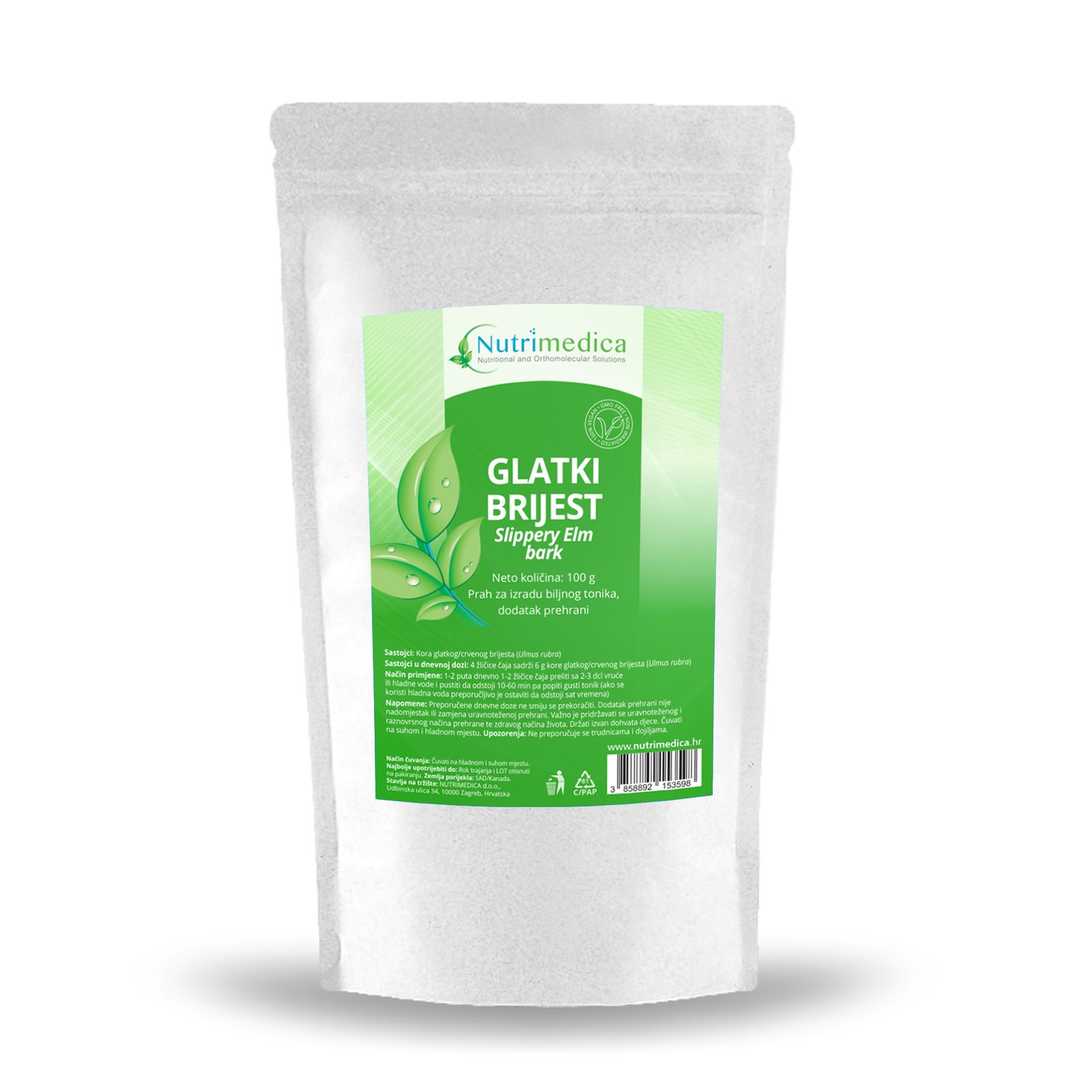 glatki-brijest-100g-3.jpg Glatki brijest slippery elm bark prah 100 g - Slika 1