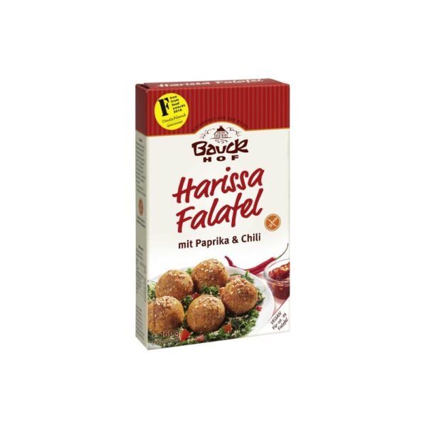 Bauckhof ekološki, bezglutenski harisa falafel 160 g