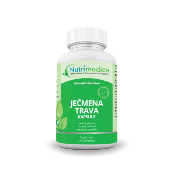 Ječmena trava (Barley grass), 60 kapsula