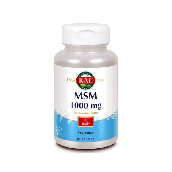 KAL MSM 1000 mg, 80 tableta