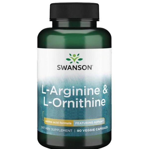 L-Arginine (AjiPure®) with L-Ornithine 500/250mg x 90 kapsula