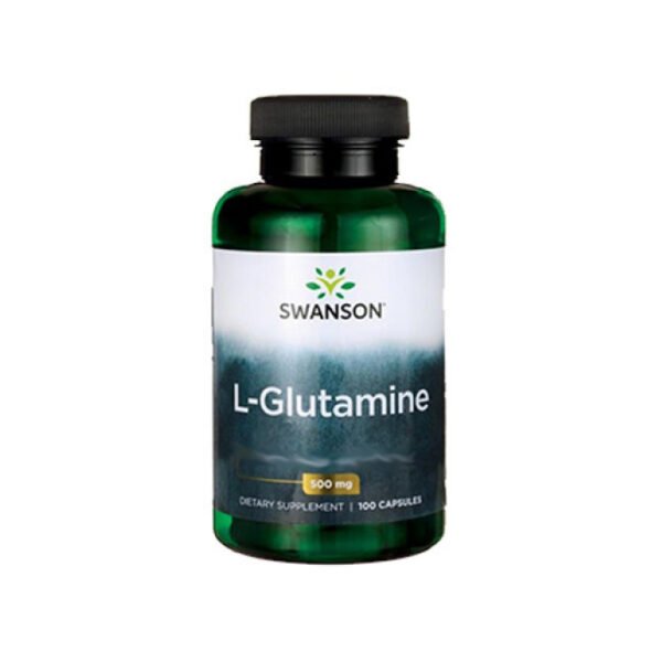L-Glutamine Swanson 500 mg 100 cps
