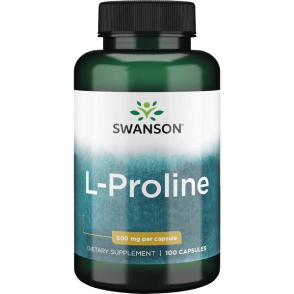 L-Proline 500mg x 100 kapsula Swanson