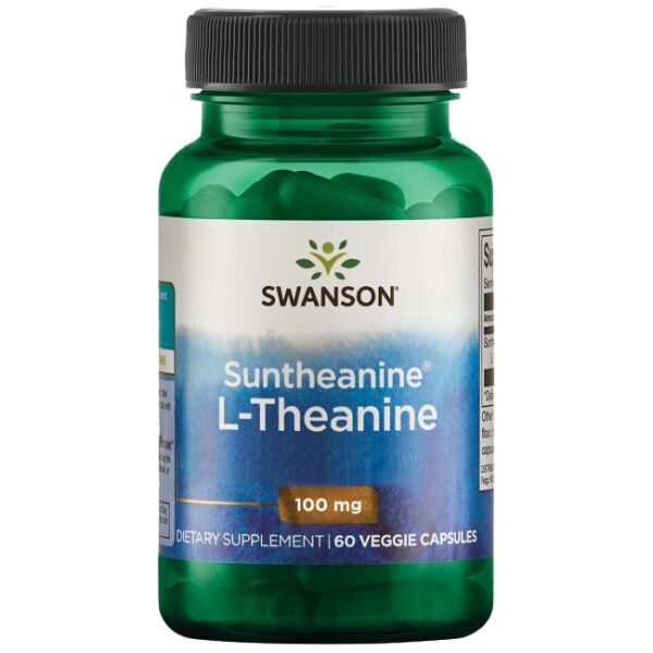 L-Theanine Suntheanine 100mg x 60 vege kapsula