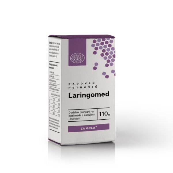 Laringomed – Med s kaduljom i mentom za grlo 110g