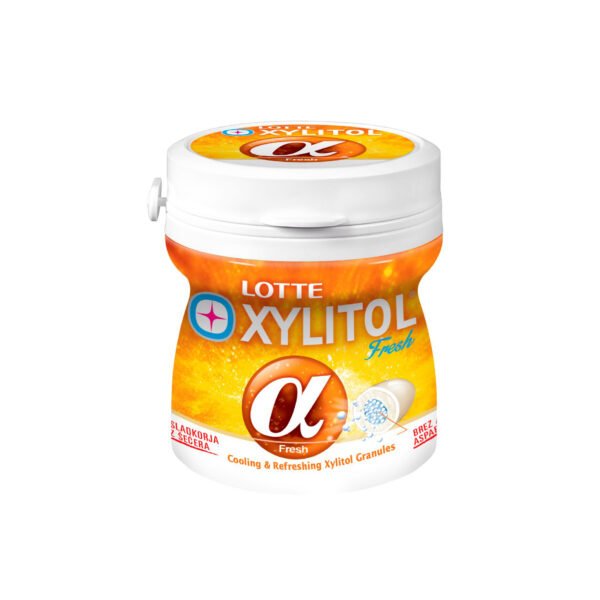 Žvakaće gume Xylitol Lotte, okus fresh, 41 dražeja