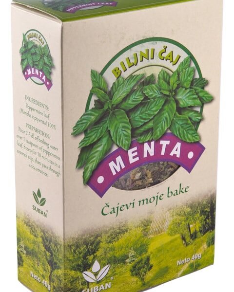 Menta list 40g - Čaj moje bake