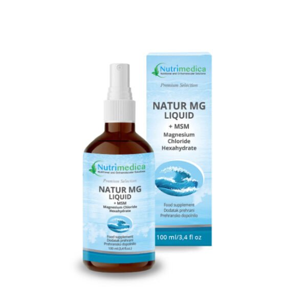 NATUR MG LIQUID tekući magnezij klorid + MSM 100 ml