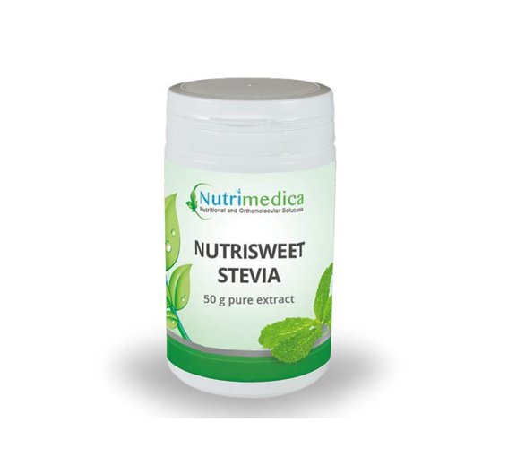 nutirmedica-stevia-50-g_0-3.jpg Nutrisweet Stevia u prahu - 50 g - Slika 1