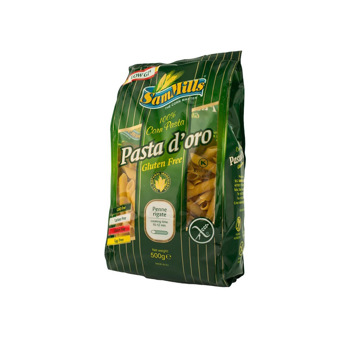p-1049-penne-3.jpg Kukuruzna tjestenina bg-penne rigate 500g - Slika 1
