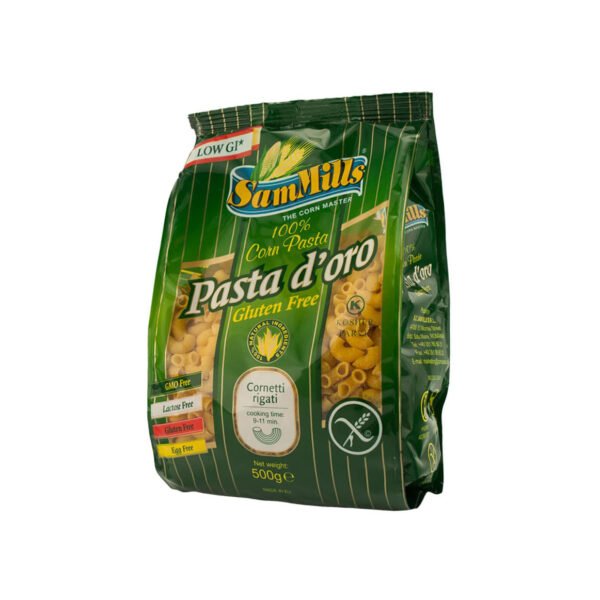 Kukuruzna tjestenina bg cornetti rigat 500g