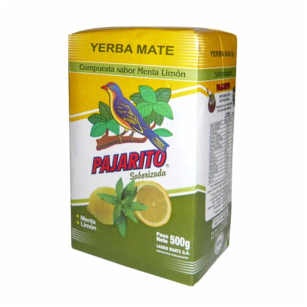 Mate čaj Pajarito, okus menta i limun, Paragvaj 500g