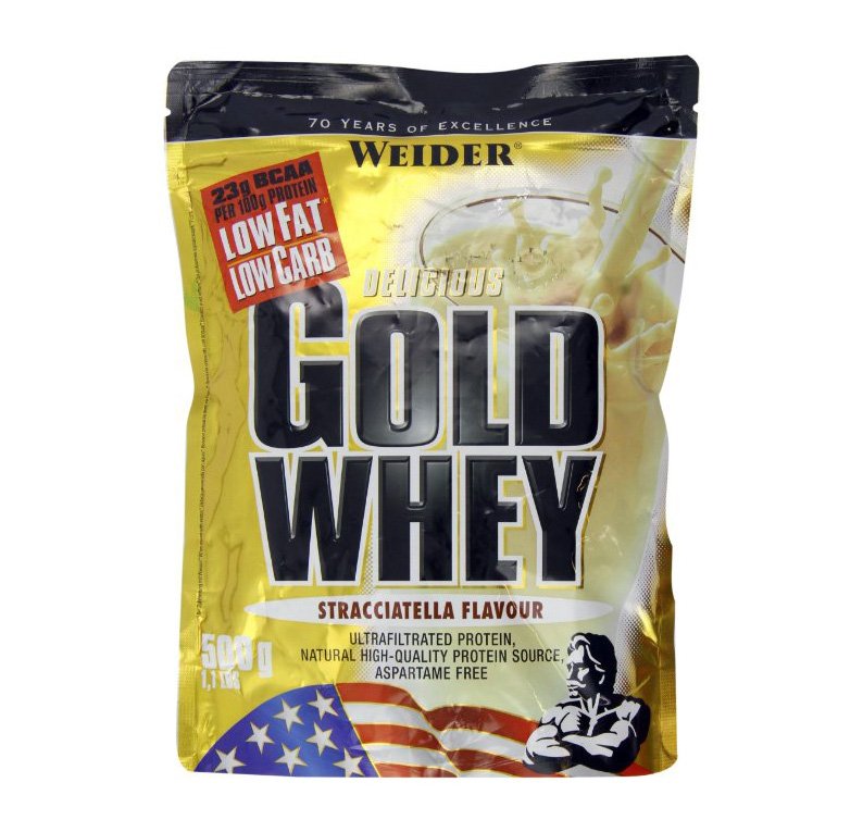 p-451-916-w4vdhyl._sy679__1-3.jpg Gold Whey okus stracciatella 500g - Slika 1