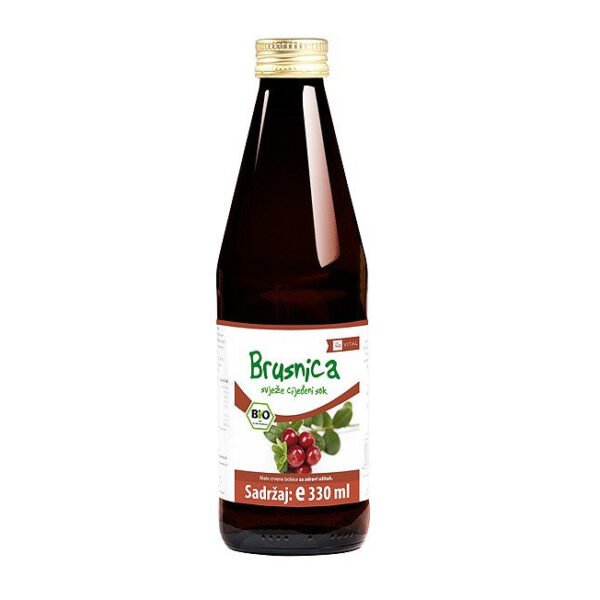 Brusnica BIO sok 330ml