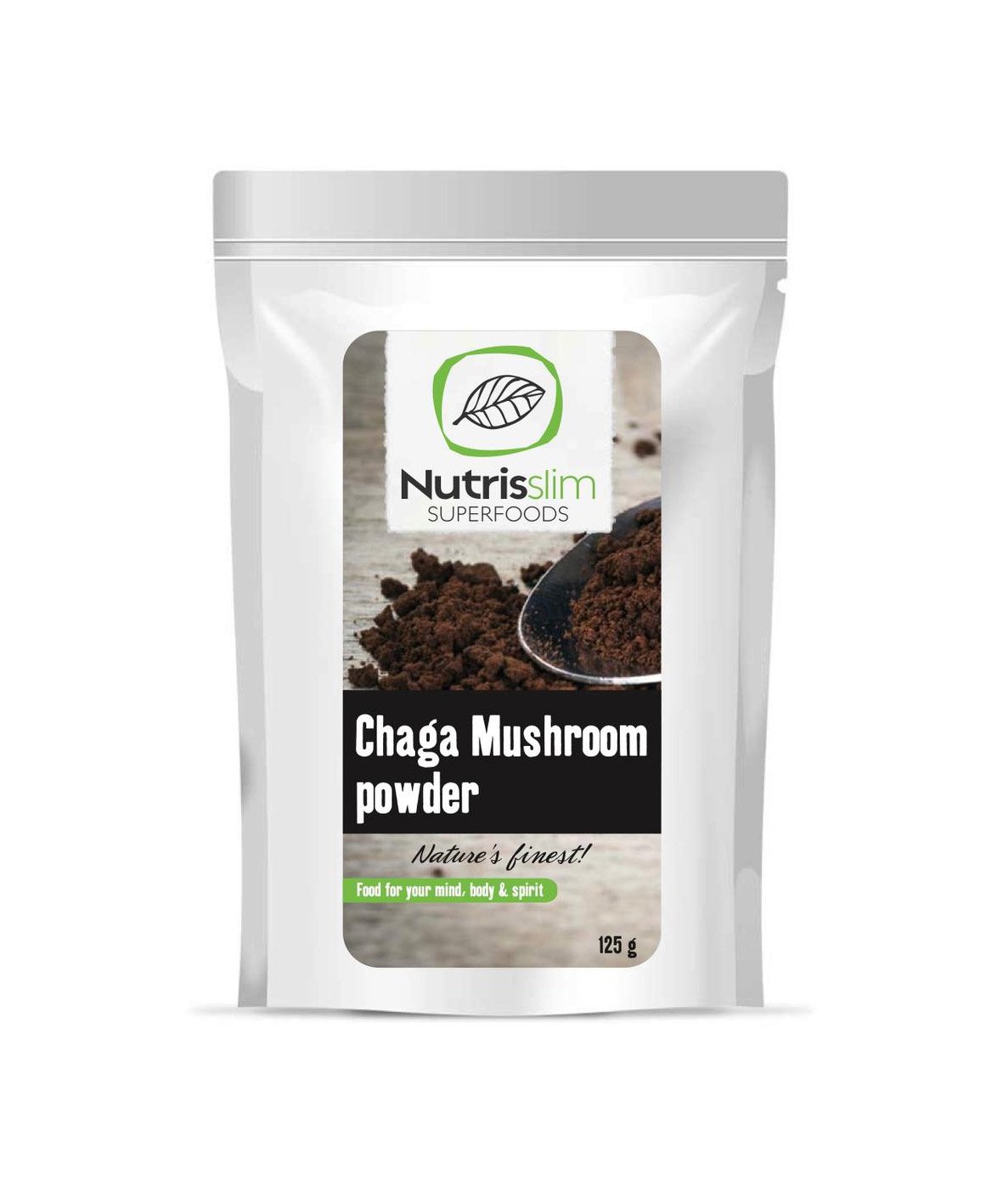 p-969-aga_0-3.jpg Chaga u prahu 125g Nature s finest - Slika 1