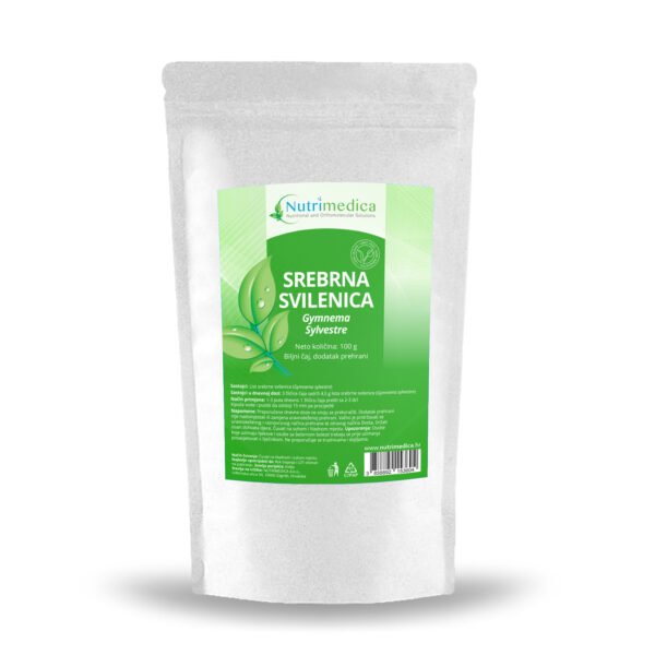 Srebrna svilenica Gymnema sylvestre čaj 100 g, Nutrimedica