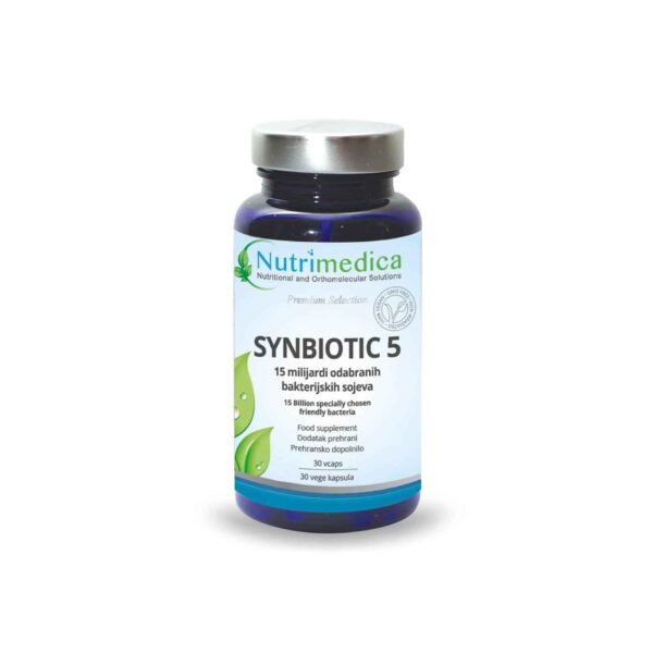 Synbiotic 5, 30 vcaps - Nutrimedica