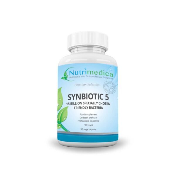 Synbiotic 5, 90 vcaps - Nutrimedica