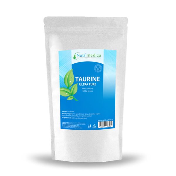 Taurine 500 g prah, Nutrimedica