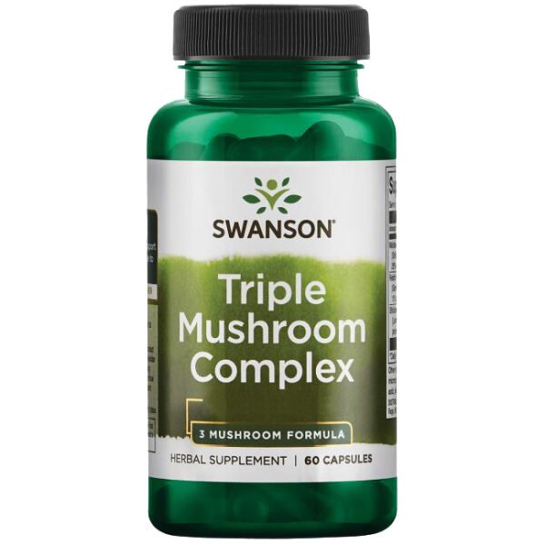 Shiitake, maitake i reishi ekstrakt 60 kapsula